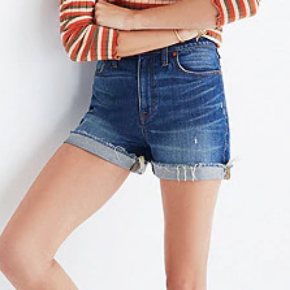 Madewell jean shorts